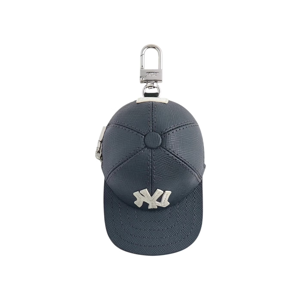 Kith for the New York Yankees Baseball Cap Leather Pouch Nocturnal