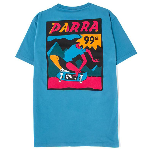 Parra Indy Tuck Knee T-Shirt Slate