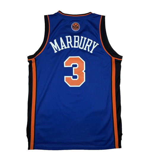 New York Knicks Stephon Marbury #3 Blue Reebok Jersey