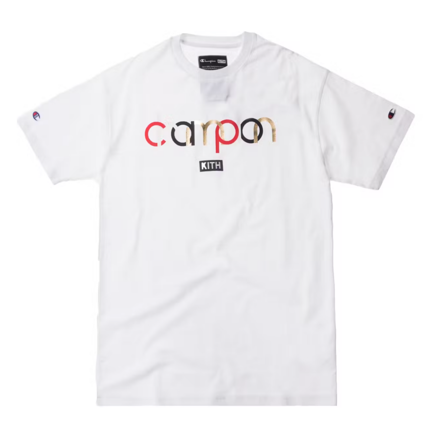 Kith Champion Double Logo Tee White