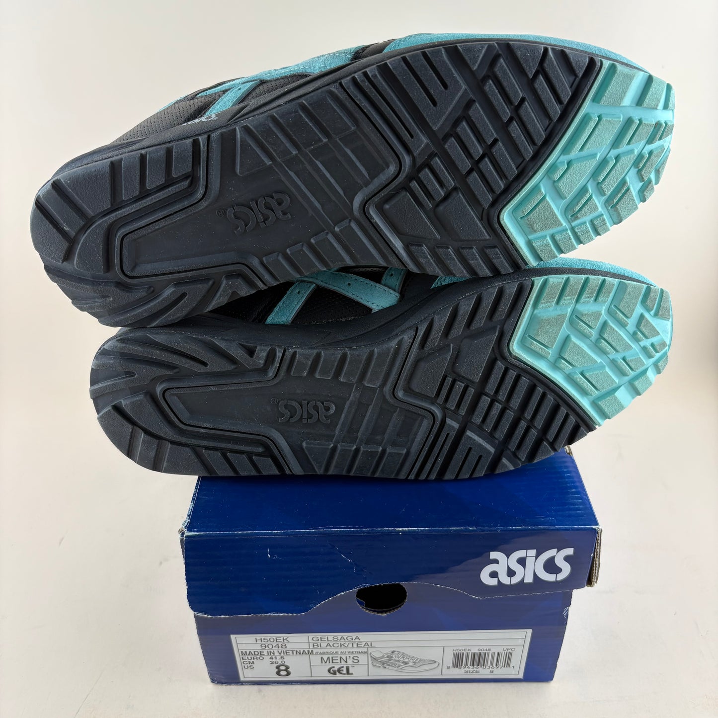 ASICS Gel-Saga Diamond Supply Co x Ronnie Fieg Aqua Blue Black (Pre-owned)