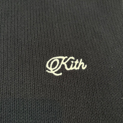 Kith Wyona Full Zip Varsity Sweater Black (Pre-owned)
