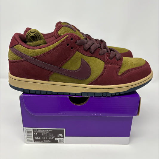 Nike SB Dunk Low Dark Team Red Olive Flak