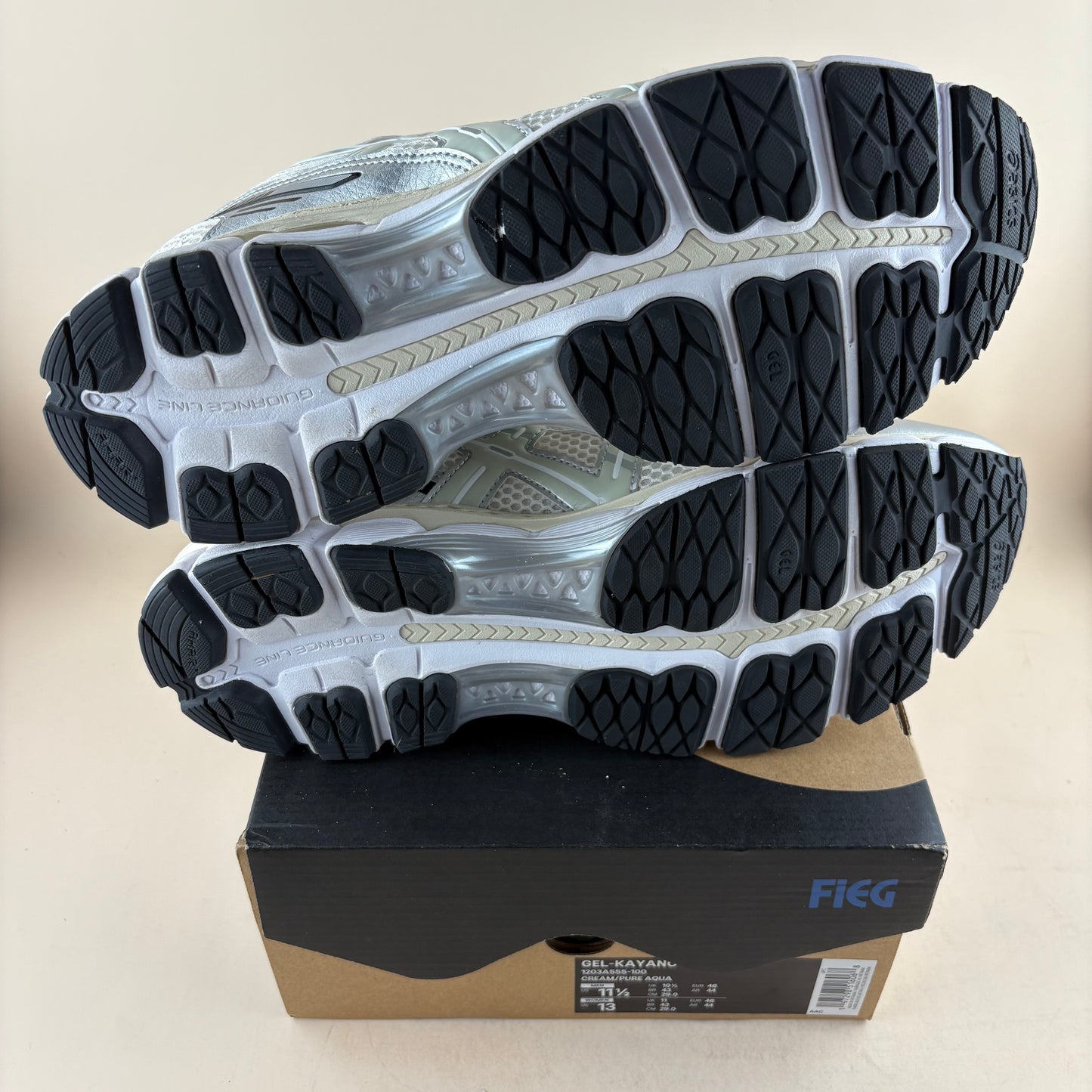 ASICS Gel-Kayano 12.1 Ronnie Fieg Cream Pure Aqua