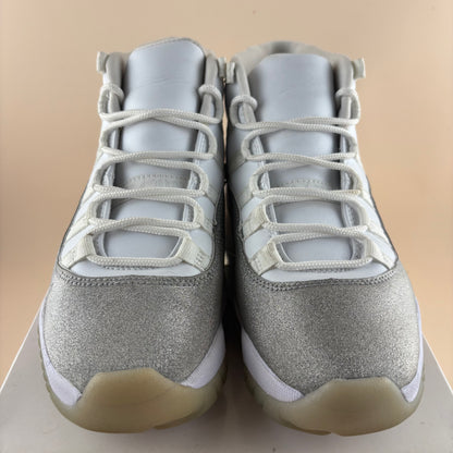 Jordan 11 Retro White Metallic Silver W (Pre-owned)