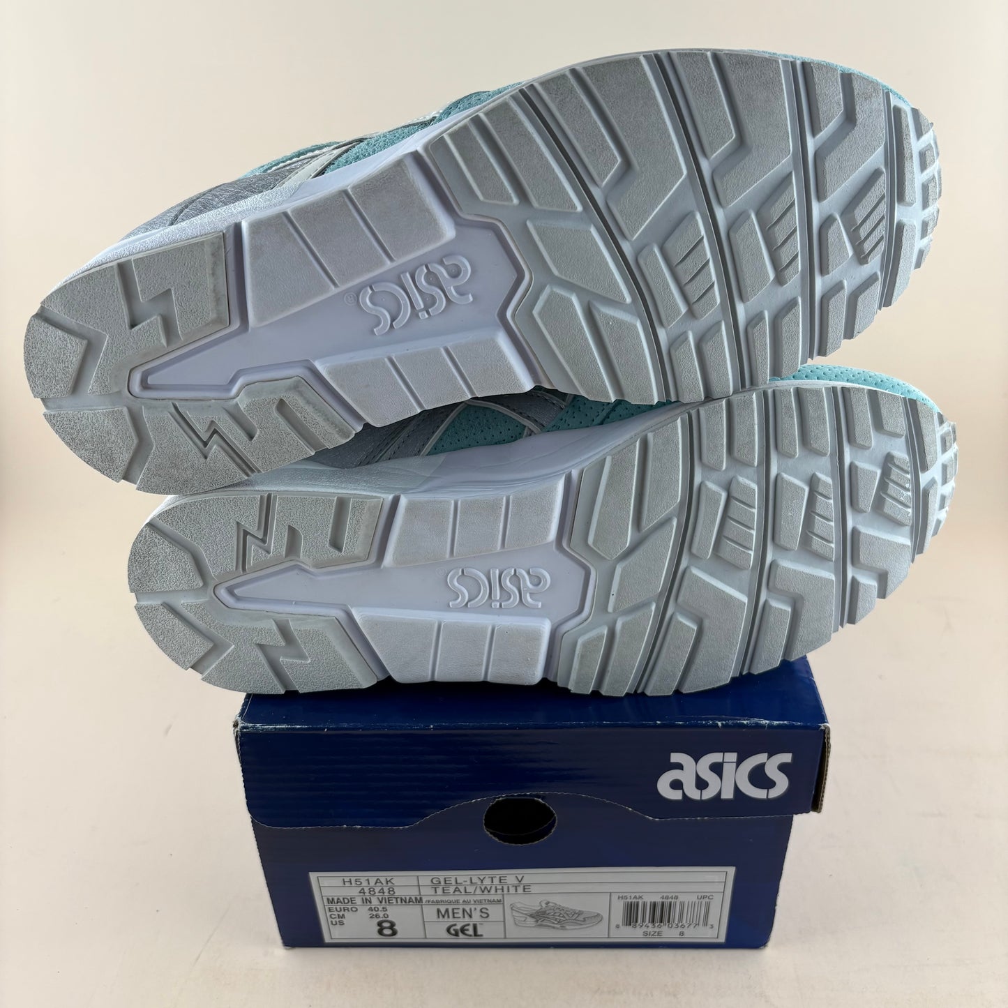 ASICS Gel-Lyte V Diamond Supply Co x Ronnie Fieg Aqua Blue Grey (Pre-owned)