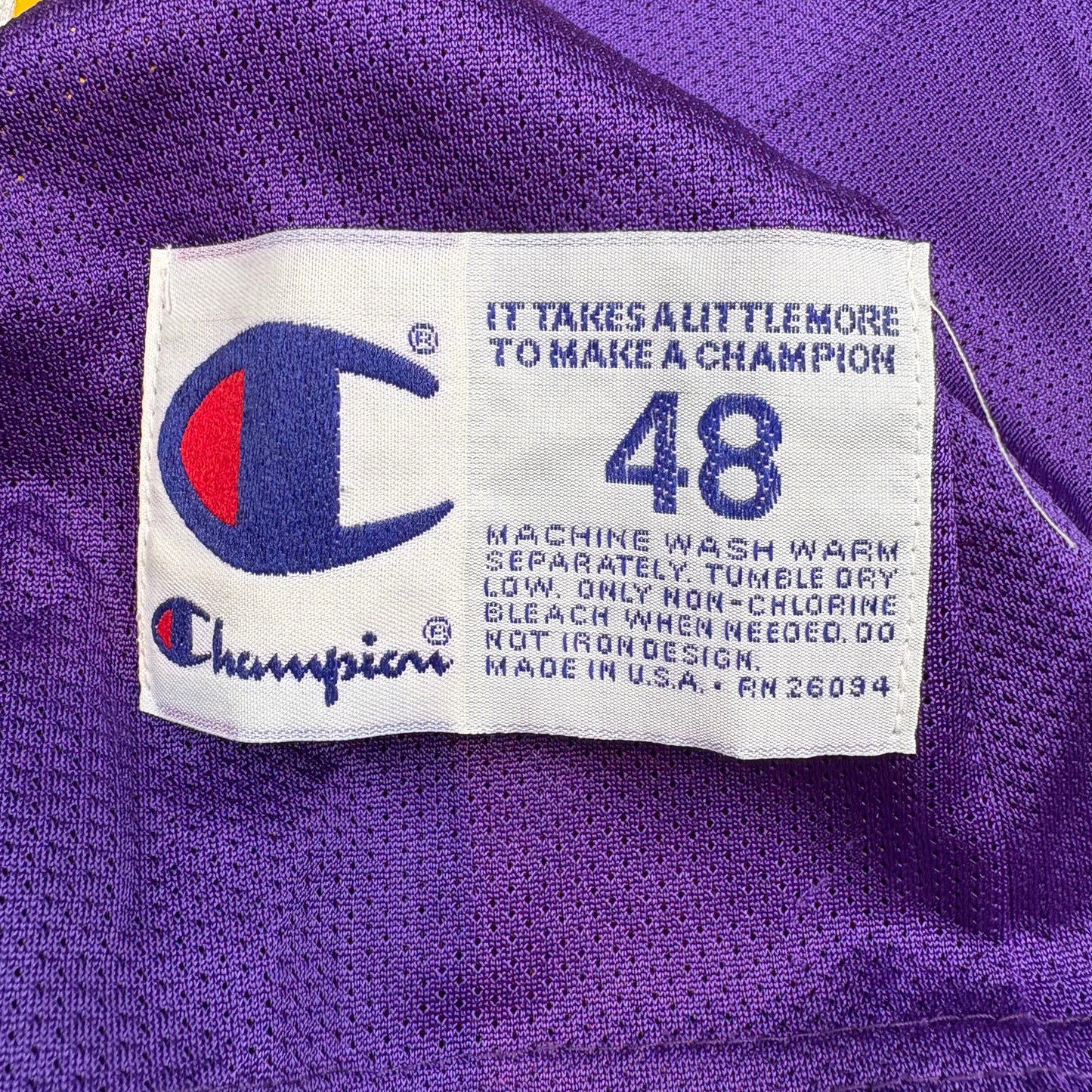 Utah Jazz Jersey Purple NBA Basketball Champion Stockton