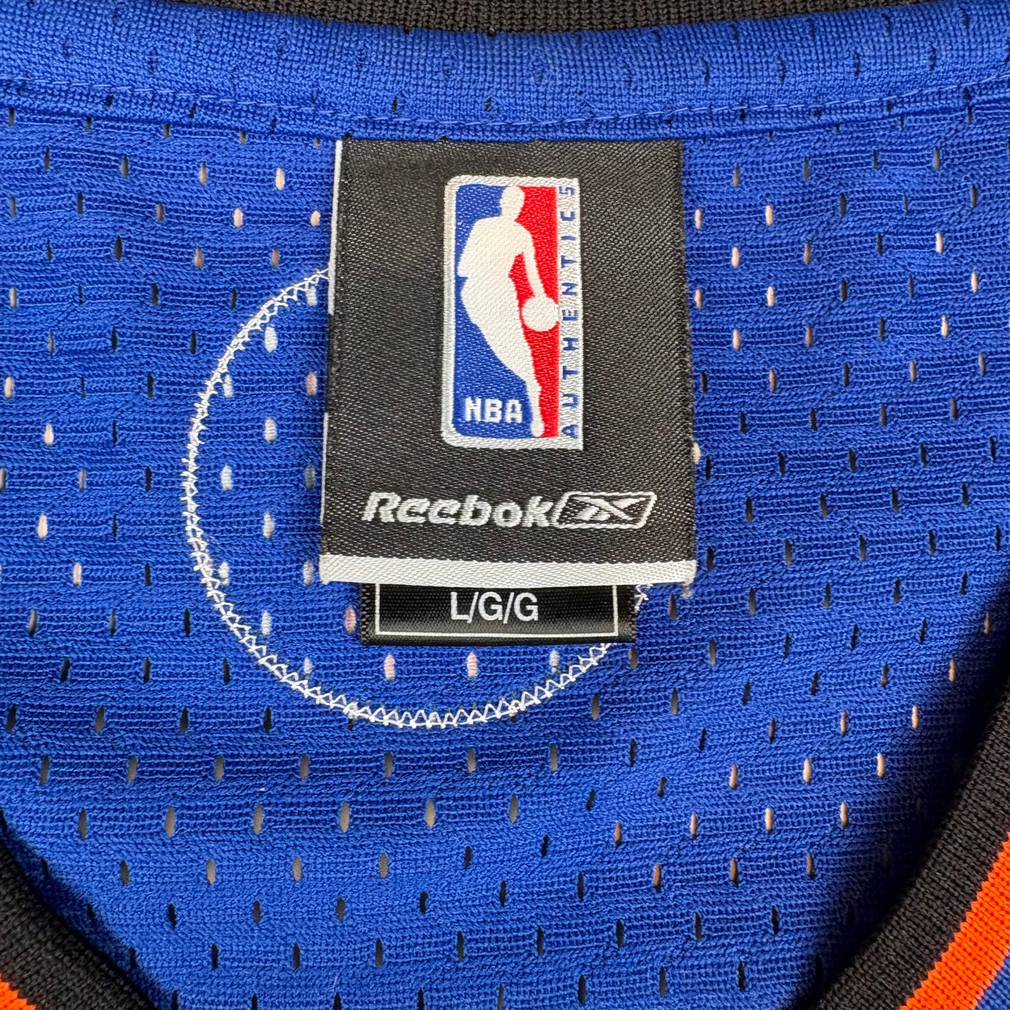 New York Knicks Stephon Marbury #3 Blue Reebok Jersey