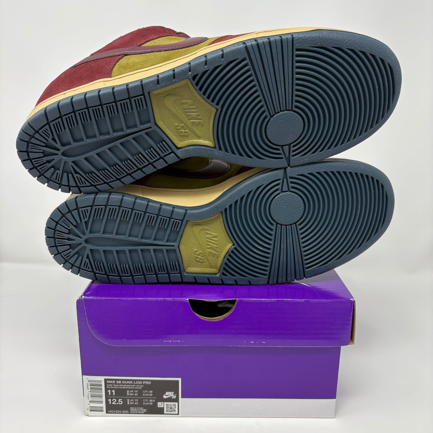 Nike SB Dunk Low Dark Team Red Olive Flak