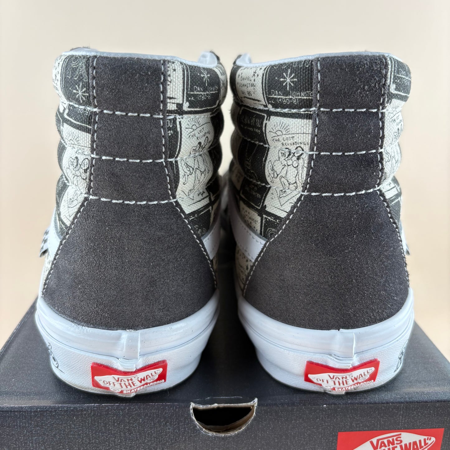 Vans Skate Sk8-Hi Daniel Johnston Hi, How are you (Pre-owned)