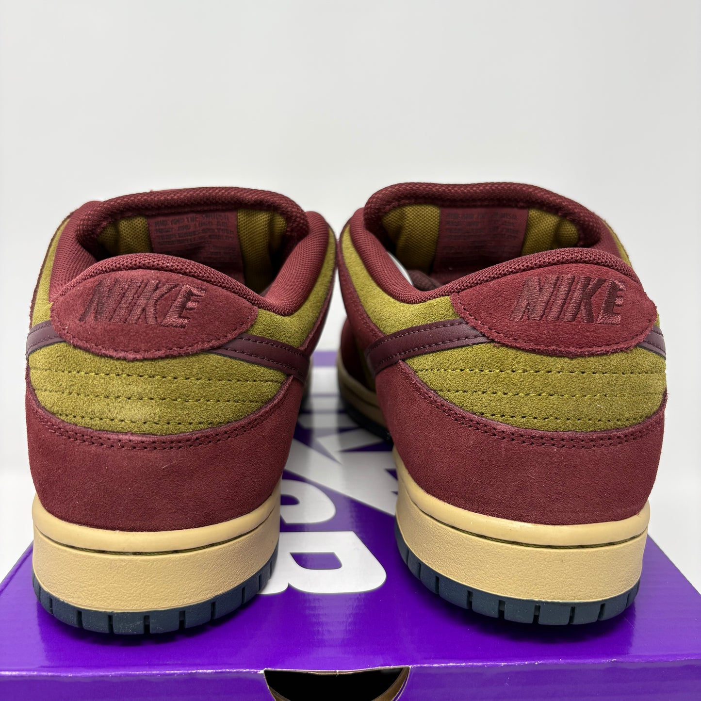 Nike SB Dunk Low Dark Team Red Olive Flak