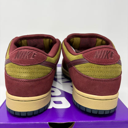 Nike SB Dunk Low Dark Team Red Olive Flak