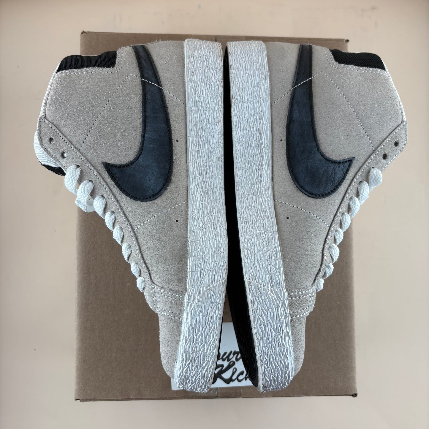 Nike SB Blazer Premium SE Summit White Black (Pre-owned)