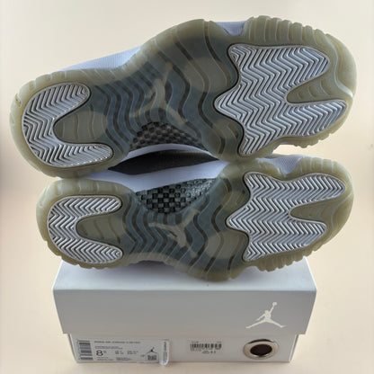 Jordan 11 Retro White Metallic Silver W (Pre-owned)