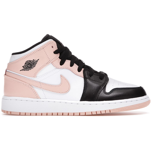 Jordan 1 Mid Arctic Orange Black Toe GS