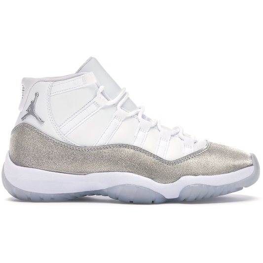 Jordan 11 Retro White Metallic Silver W (Pre-owned)