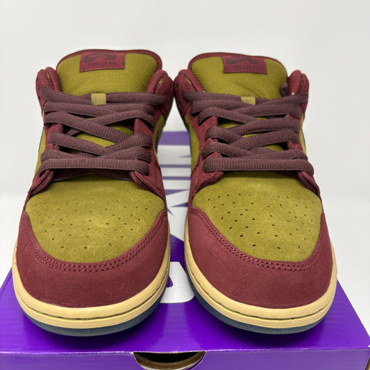 Nike SB Dunk Low Dark Team Red Olive Flak