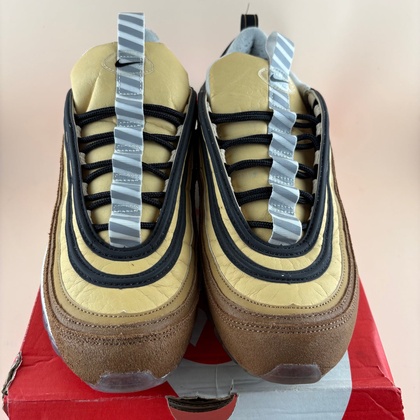 Nike Air Max 97 Shipping Box Ale Brown (Pre-owned)