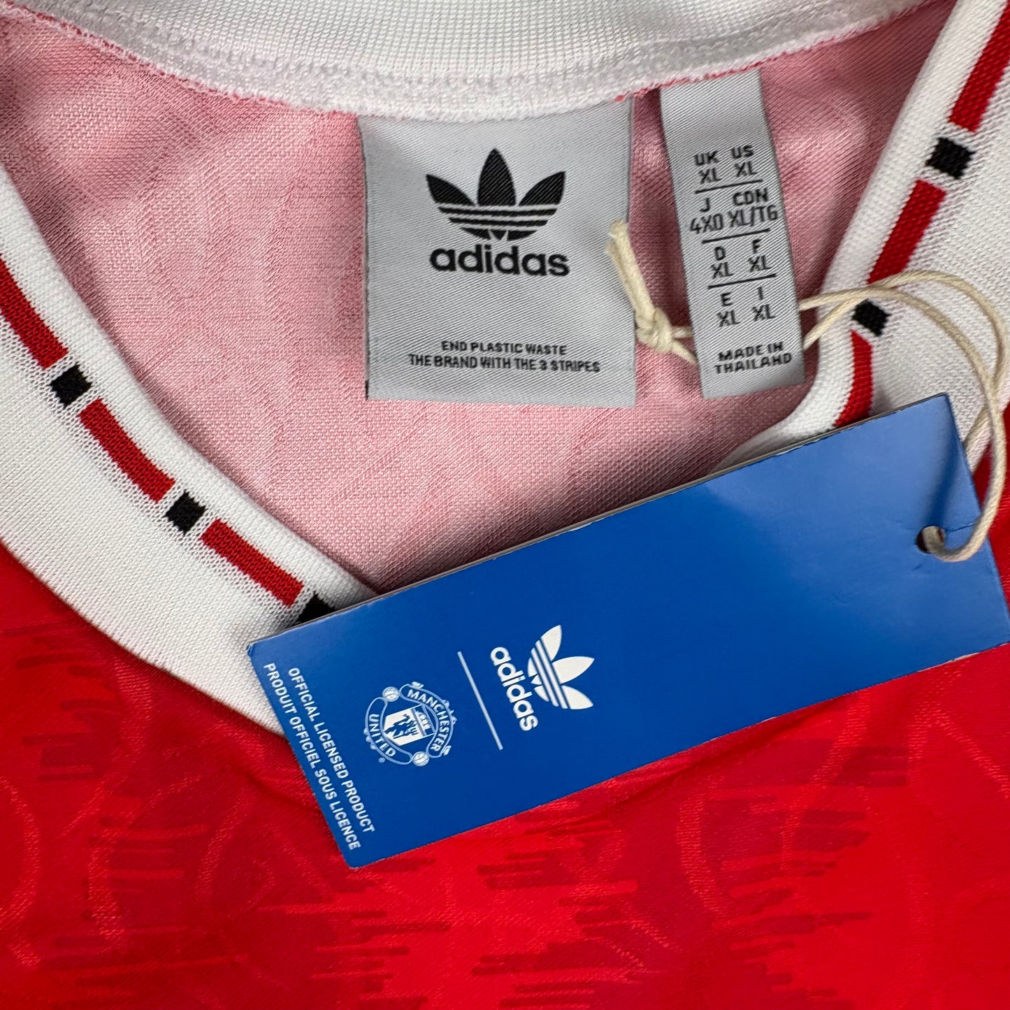 Manchester United Re Issue 1990 Home Shirt Adidas