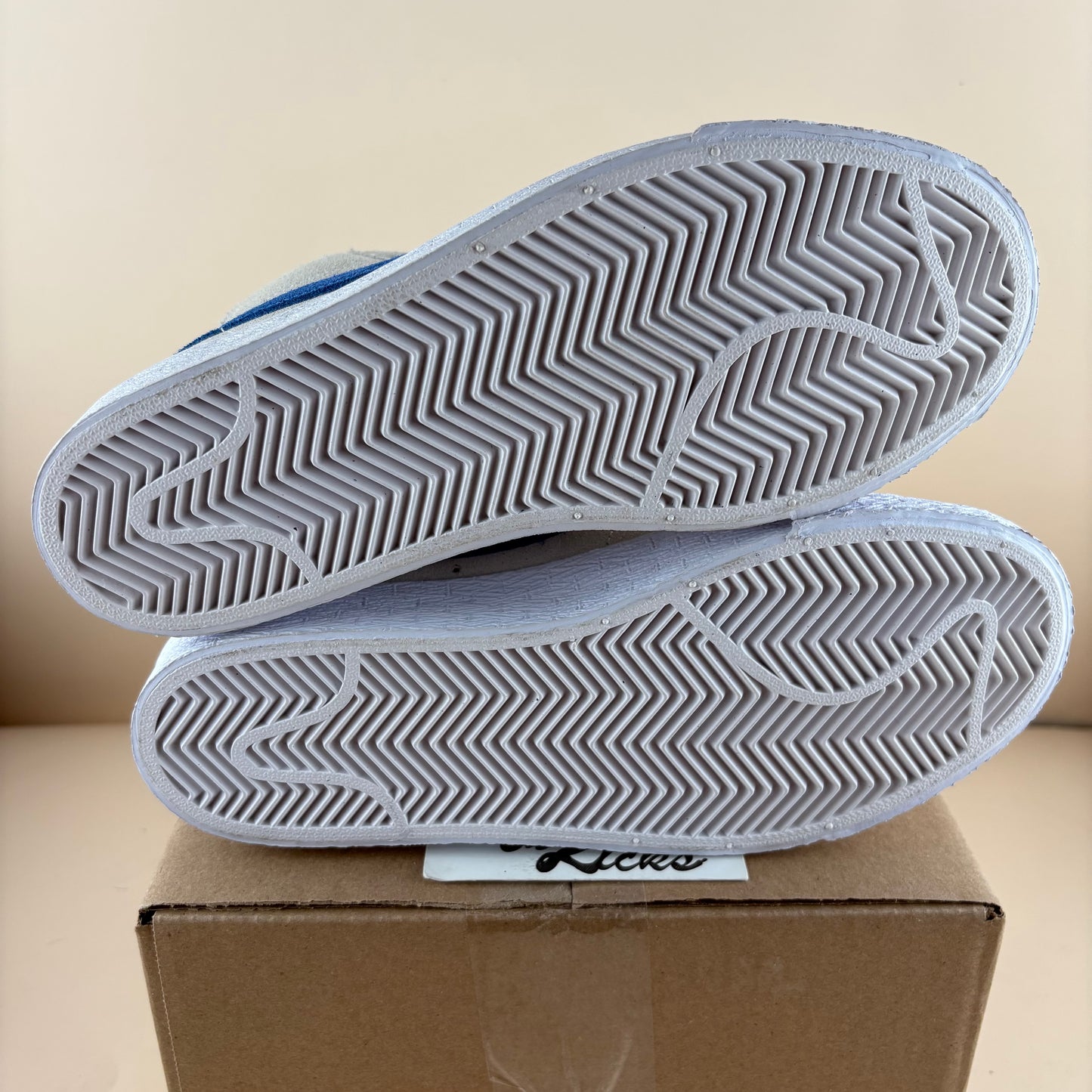 Nike SB Zoom Blazer Mid White Cerulean (Pre-owned)