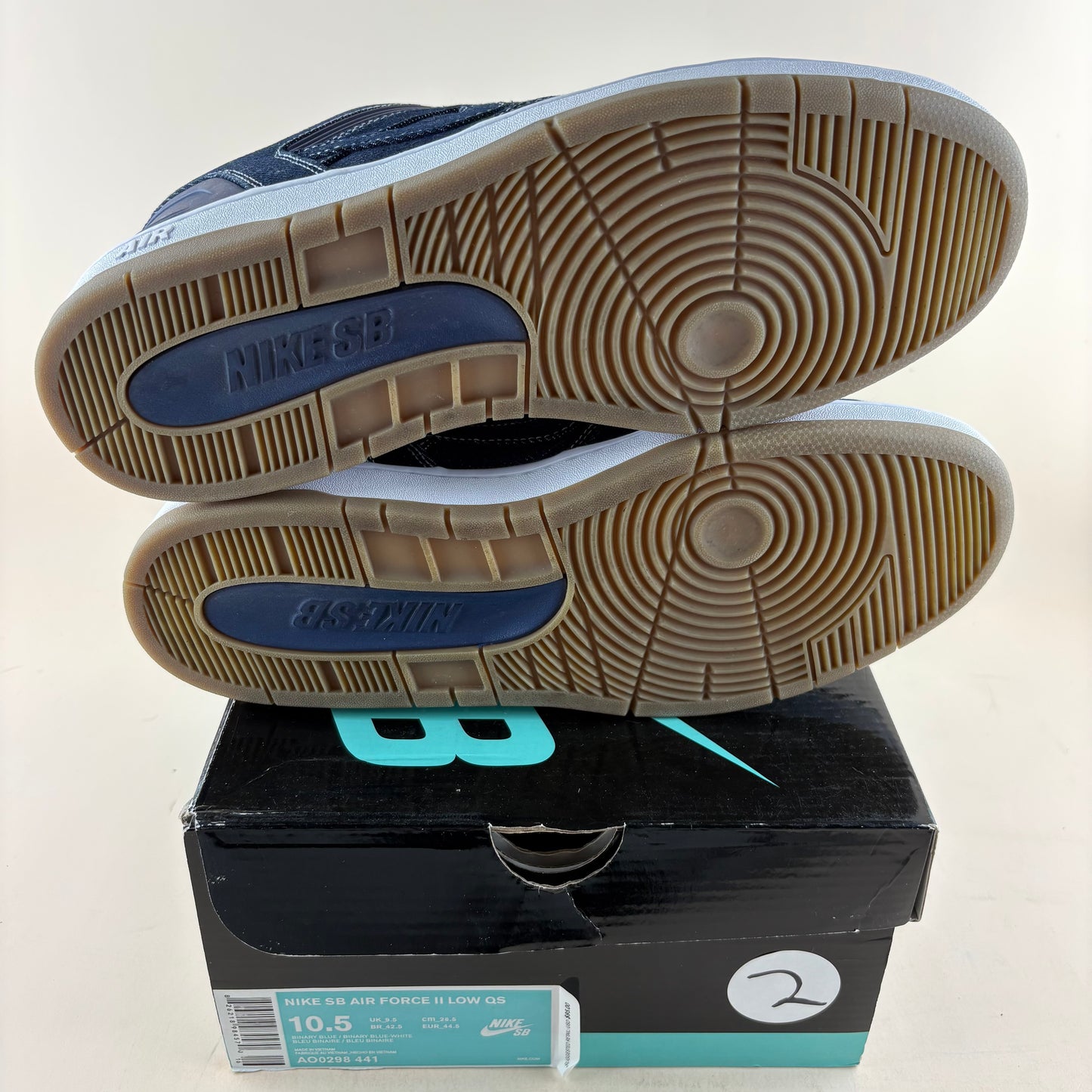 Nike SB Air Force 2 Low Rivals Pack West (Pre-owned)