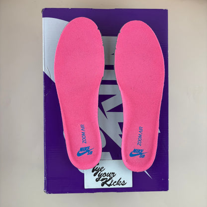 Nike SB Dunk High Pro Medium Grey Pink (Pre-owned)