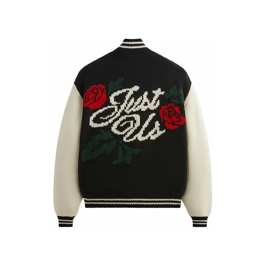 Kith Wyona Full Zip Varsity Sweater Black (Pre-owned)