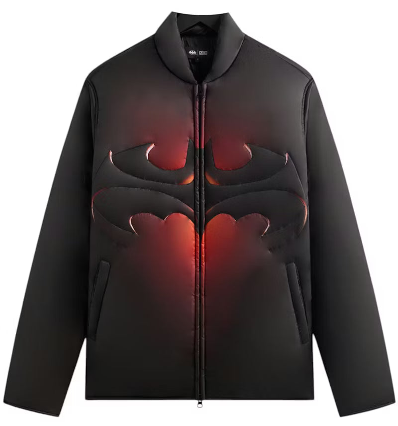 Kith x Batman Brixton Quilted Puffed Jacket Black