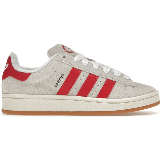 Adidas Campus 00s Crystal White Better Scarlet W