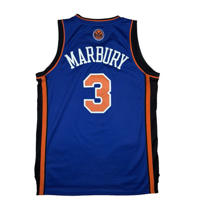 New York Knicks Stephon Marbury #3 Blue Reebok Jersey