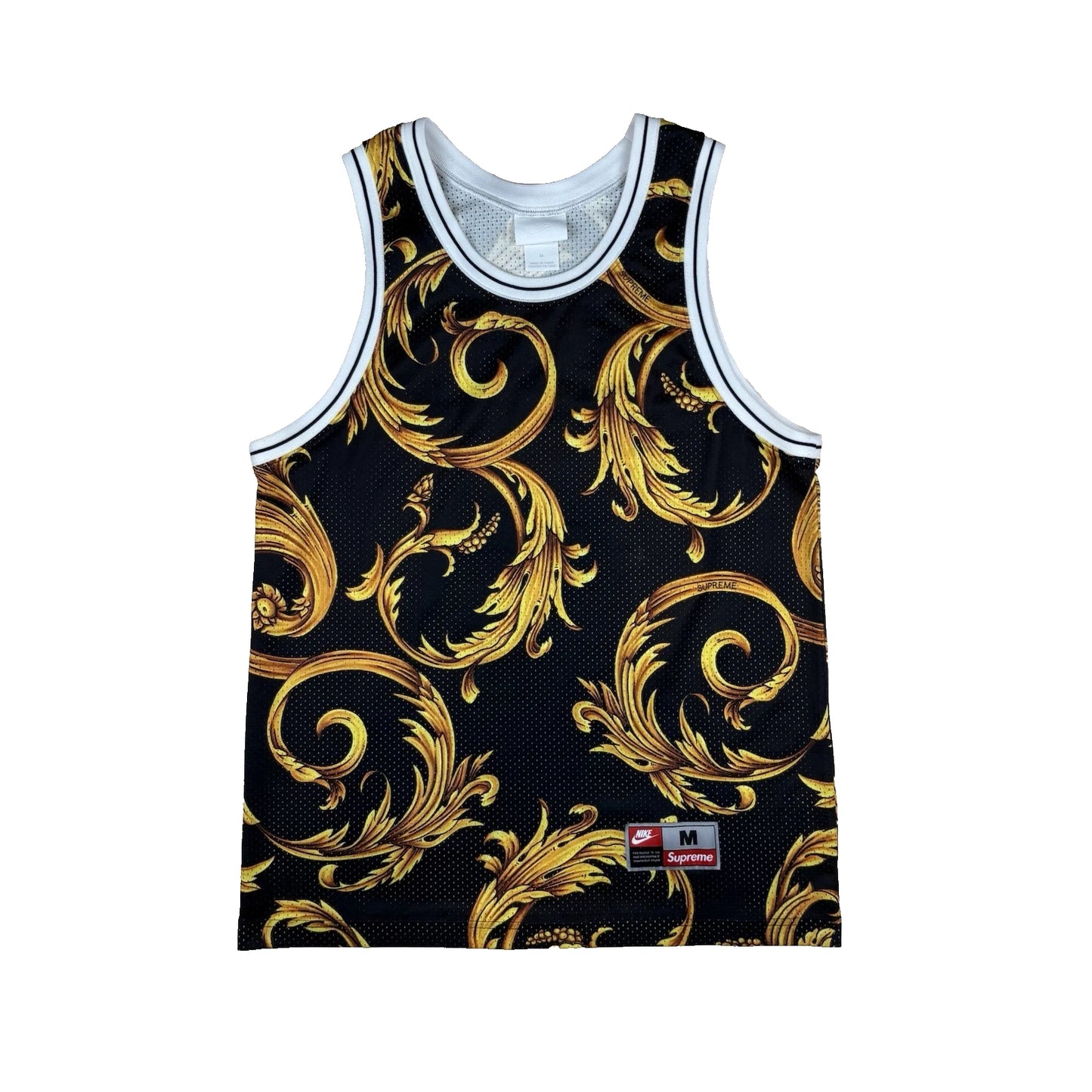 Supreme Nike Basketball Jersey Black SS14