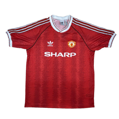 Manchester United Re Issue 1990 Home Shirt Adidas