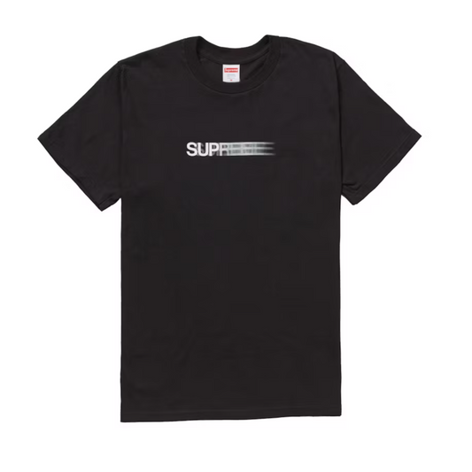 Supreme Motion Logo Tee Black